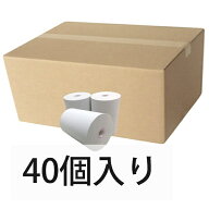 ビックカメラオリジナル レジスター用 感熱レジロール紙(サーマル紙) 40個入り【幅58mm×外径40mm】[レジ…