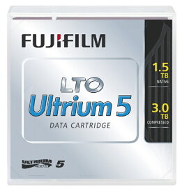 富士フイルム｜FUJIFILM LTO FB UL-5 1.5T J LTOカートリッジ Ultrium [1.5TB /圧縮時3.0TB /1巻][LTOFBUL51.5TJ]