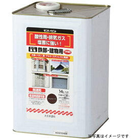 サンデーペイント｜SUNDAY PAINT スーパー油性鉄部建物 アイボリー 14L