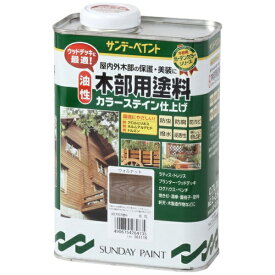 サンデーペイント｜SUNDAY PAINT 油性木部カラーステイン ウォルナット 700ml