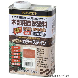 サンデーペイント｜SUNDAY PAINT エコウッドカラーステイン オレンジ 700ml