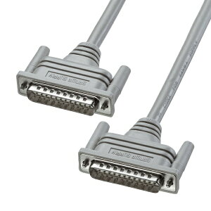 �T�����T�v���C�bSANWA SUPPLY RS-232C�P�[�u�� 25pin/���f���ETA�E�ؑ֊� �iD-sub25pin�I�X�~���l�W�iM2.6�j- D-sub25pin�I�X�~���l�W�iM2.6�j�E5m�j KRS-003K2