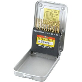 イシハシ精工｜ISS TCOD-13S TINコバルト正宗ドリル 13本セット TCOD13S