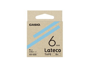 CASIO�b�J�V�I ���x�����C�^�[�e�[�v Lateco�i���e�R�j ���F XB-6SB [������ /6mm��]