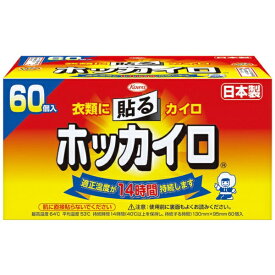 KOWA｜興和 ホッカイロ 貼るタイプ レギュラー 60個入〔カイロ〕