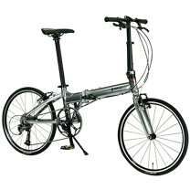 楽天市場】折りたたみ自転車 20インチ（カラーシルバー）（自転車 