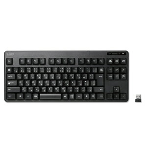 ELECOMbGR L[{[h (Windows11Ή) ubN TK-FDM105TXBK [CX /USB]yrb_ keyboard_cpnz