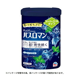 アース製薬｜Earth バスロマン スーパークールタイプ〔入浴剤〕