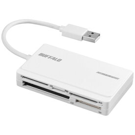 BUFFALO｜バッファロー BSCR508U2WH マルチカードリーダー BSCR508U2シリーズ ホワイト [USB2.0/1.1]