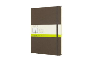 MOLESKINE�b�����X�L�� �N���V�b�N �m�[�g�u�b�N �n�[�h�J�o�[ XL �A�[�X�u���E�� QP092P14 [���n]