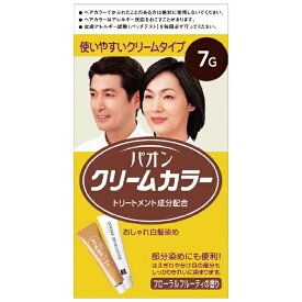 シュワルツコフヘンケル｜Henkel Japan パオン クリームカラー 7G 自然な黒褐色 1剤40g+2剤40g〔カラーリング剤〕