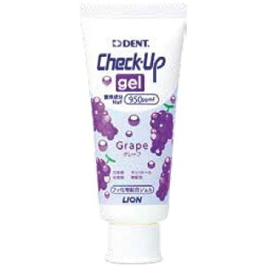 LION｜ライオン DENT.Check-Up gel(デント チェックアップ ジェル) 歯磨き粉 グレープ