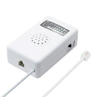 ナカバヤシ｜Nakabayashi 電話着信お知らせアダプタ フラッシュリンガー 壁掛けタイプ DSP-FL01[DSPFL01]