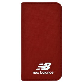 エムディーシー｜MDC New Balance [シンプル手帳ケース/レッド] iPhoneXS/X md-74261-3