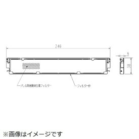 三菱電機｜Mitsubishi Electric アレル除菌脱臭空清フィルター MAC-313FT[MAC313FT]