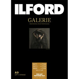 イルフォード｜ILFORD イルフォードギャラリーファインアートテクスチャードシルク 270g/m2 (A3 25) ILFORD GALERIE FineArt Textured Silk 432604[432604GFATS]