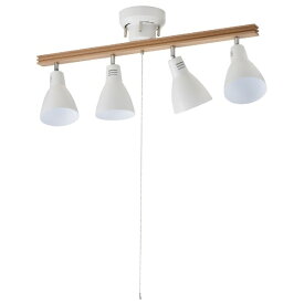 オーム電機｜OHM ELECTRIC 4灯シーリングライト ホワイト LTYN40AWW [E26]