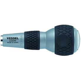 ベッセル｜VESSEL ベッセル　ボールグリップ差替貫通グリップ　230W 230W