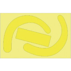 ユニット｜UNIT ユニット　安全帯使用確認ステッカー蛍光黄（10枚） 335-27Y