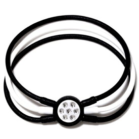 ZAAP｜ザップ ブレスレット ZAAP Bracelet(Xサイズ：21cm/白＆黒)