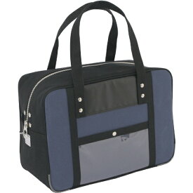 SANEI｜三栄産業 SANEI　帆布メール用ボストン（M）馬蹄錠金具付　紺 BTM-U-03