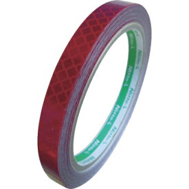 日東エルマテリアル｜Nitto L Materials 日東エルマテ　高輝度プリズム反射テープ10mmX5M　レッド HTP-10R