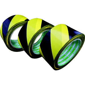 日東エルマテリアル|Nitto L Materials 日東エルマテ プリント養生テープ P−YB 50mmX25M イエロー/ブラック P-YB50