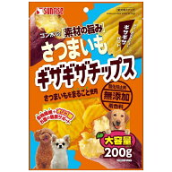マルカン｜MARUKAN ゴン太の素材の旨み　さつまいも　ギザギザチップス　200g