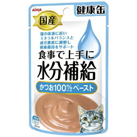 アイシア｜AIXIA 国産健康缶パウチ　水分補給かつおペースト　40g