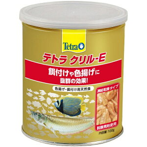 スペクトラムブランズジャパン｜Spectrum Brands Japan テトラ クリル-E (100g) [金魚・熱帯魚用フード]