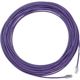 パンドウイット｜PANDUIT パンドウイット　カテゴリ6A細径シールドパッチコード　10m　紫 STP28X10MVL