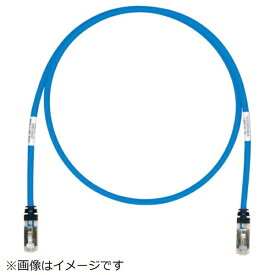 パンドウイット｜PANDUIT パンドウイット　CAT6A／CAT6　シールドパッチコード　20m　青 STP6X20MBU