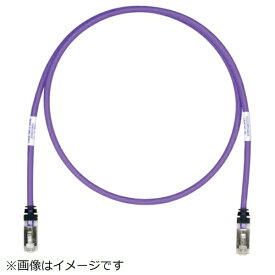 パンドウイット｜PANDUIT パンドウイット　CAT6A／CAT6　シールドパッチコード　5m　紫 STP6X5MVL