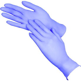 モレーンコーポレーション｜MORAINE ニトリル検査用グローブ テンピークスグレイシアゼロ XSサイズ (125枚/パック) コーンフラワーブルー TPZ-01-01
