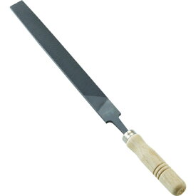 トラスコ中山｜TRUSCO NAKAYAMA TRUSCO　鉄工用ヤスリ　木柄付　平　荒目　刃長250 THI250-01-S