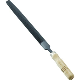 トラスコ中山｜TRUSCO NAKAYAMA TRUSCO　鉄工用ヤスリ　木柄付　半丸　中目　刃長250 THA250-02-S