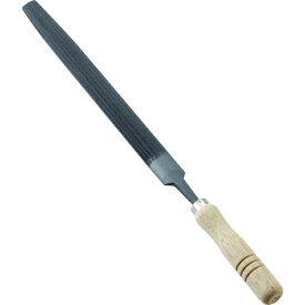 トラスコ中山｜TRUSCO NAKAYAMA TRUSCO　鉄工用ヤスリ　木柄付　半丸　中目　刃長300 THA300-02-S