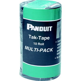 パンドウイット｜PANDUIT パンドウイット　パンドウイット　タックテープ（ロールタイプ）10．6mX10巻入り TTR-35RX0