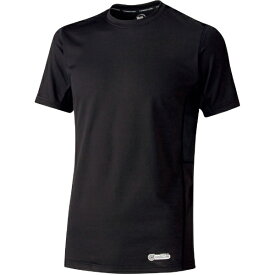 ミドリ安全｜MIDORI ANZEN ミドリ安全　ベルデクセル　男女共用　半袖クールコアTシャツ　VEC19上　ブラック　LL VEC19-UE-LL