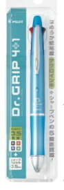 PILOT｜パイロット ドクターグリップ 4+1(シャープ0.5mm) パック 多機能ボールペン アイスブルー PBKHDF1SEF-IL [0.5mm]