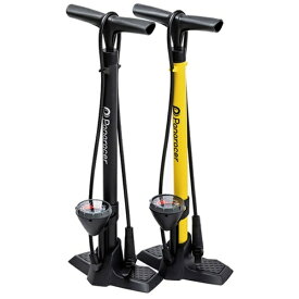 パナレーサー｜Panaracer BFP-PGAY2-LH樹脂製ゲージ付フロアポンプ YE【ロゴ・デザインの変更等による返品・交換不可】