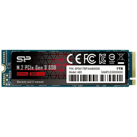 SILICONPOWER｜シリコンパワー SP001TBP34A80M28 内蔵SSD PCIe Gen3x4 P34A80 [1TB /M.2]【バルク品】