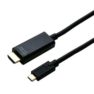 iJoVbNakabayashi USB-C  HDMI P[u [f /1.5m /4KΉ] ubN BCC-HD15/BKyrb_ cable_cpnz