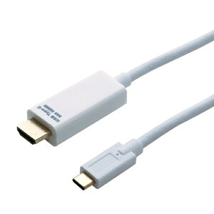 iJoVbNakabayashi USB-C  HDMI P[u [f /1.5m /4KΉ] zCg BCC-HD15/WH[BCCHD15WH]