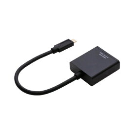 ナカバヤシ｜Nakabayashi 映像変換アダプタ [USB-C オス→メス HDMI] 4K対応 ブラック BCA-HD1/BK【rb_ cable_cpn】