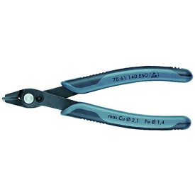 KNIPEX社｜クニペックス KNIPEX　エレクトロニクス　スーパーニッパー　140mm 7861-140ESD