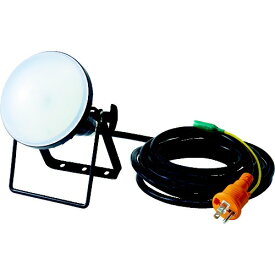 トラスコ中山｜TRUSCO NAKAYAMA TRUSCO　LED投光器　DELKURO　20W　5m　アース付　2芯3芯両用タイプ RTLE-205EP