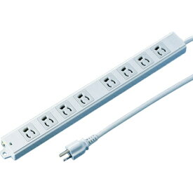 サンワサプライ｜SANWA SUPPLY 工事物件タップ(抜け止めタイプ) TAP-KE8-1 [1.0m /8個口 /スイッチ無]