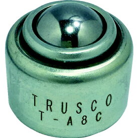 トラスコ中山｜TRUSCO NAKAYAMA TRUSCO　ボールキャスター　プレス成型品上向用　スチール製ボール T-A8C