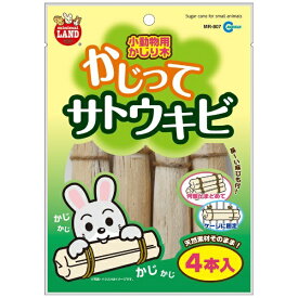 マルカン｜MARUKAN かじってサトウキビ (4本)入 [ペットフード]